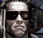 Schwarzenegger, being cool.